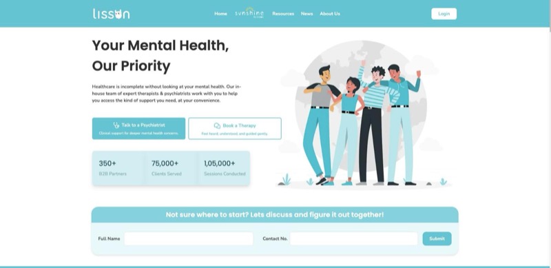 Lissun homepage