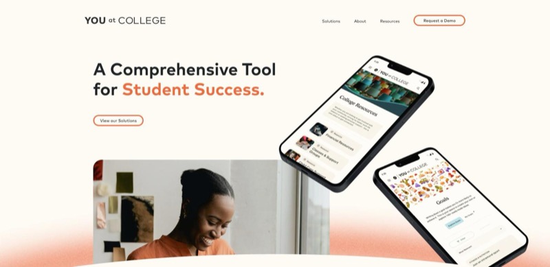YOU at College homepage